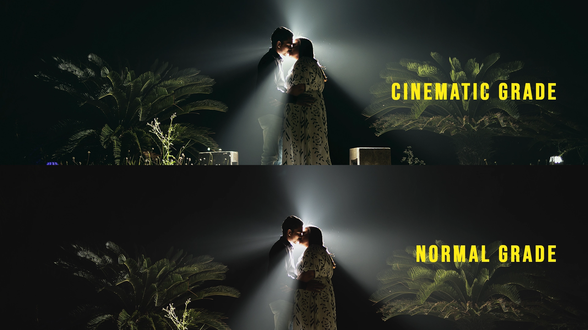 Candid vs cinematic wedding photography comparison by Roy's Studio
